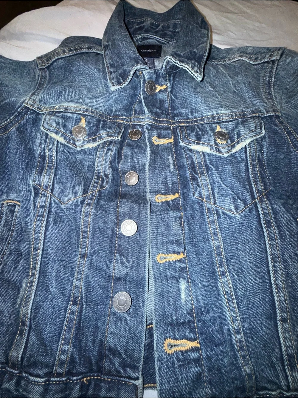 GapKids Kids' Denim Jacket - Blue- small